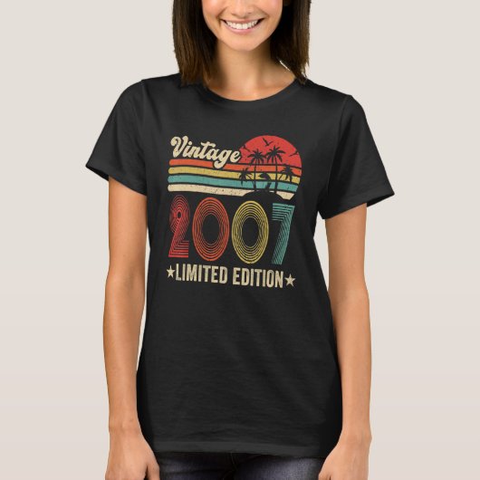 ヴィンテージ2007 15誕生日 Tシャツ (正面)