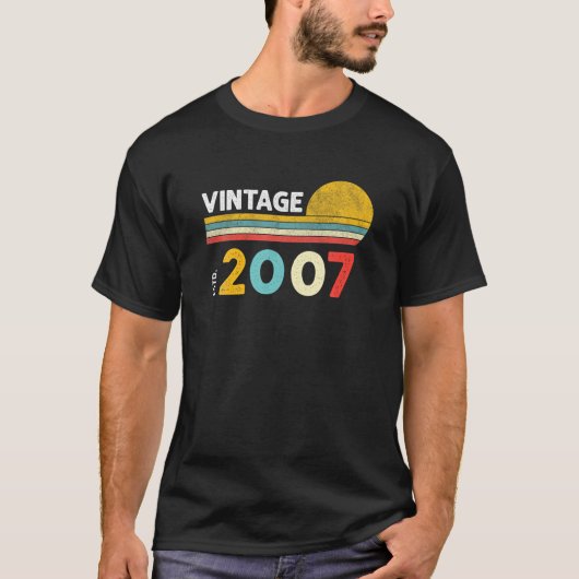 ヴィンテージ2007 Tシャツ (正面)