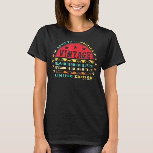 ヴィンテージ2008 14誕生日メンズ14歳 Tシャツ (正面)