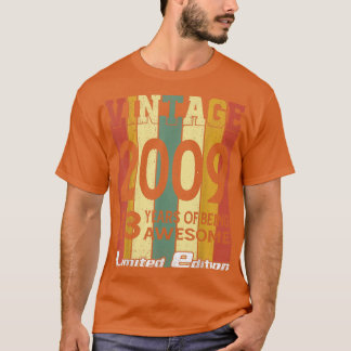 ヴィンテージ2009年13歳素晴らし生13歳 Tシャツ