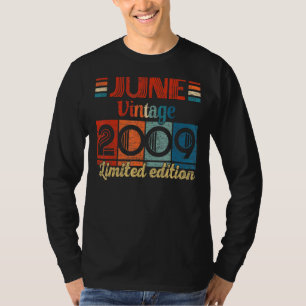 ヴィンテージ2009年6月13誕生日13歳 Tシャツ