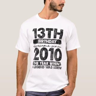 ヴィンテージ2010 13年ギフト限定版13T Tシャツ