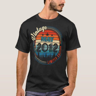 ヴィンテージ2012年5月10歳誕生日 Tシャツ