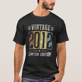 ヴィンテージ2012年 誕生年 限定版 10周年 Tシャツ