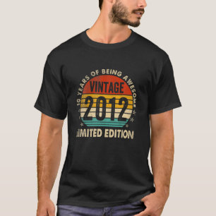 ヴィンテージ2012第10回誕生日贈答品1 Tシャツ