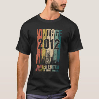 ヴィンテージ2012限定版誕生日ギフト10年 Tシャツ