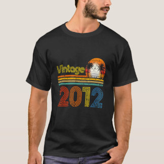 ヴィンテージ2012 10歳の男女10th Bir Tシャツ