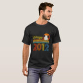 ヴィンテージ2012 10歳の男女10th Bir Tシャツ (正面フル)