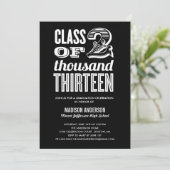 ヴィンテージ2013 |卒業パーティー招待状 招待状 (スタンド正面)