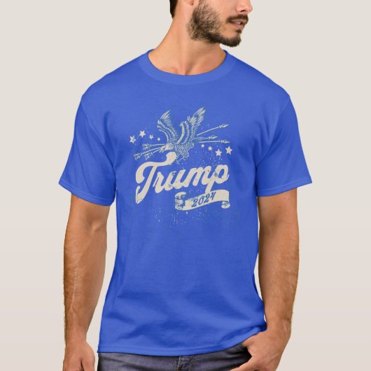 ヴィンテージ2024トランプ Tシャツ (正面)