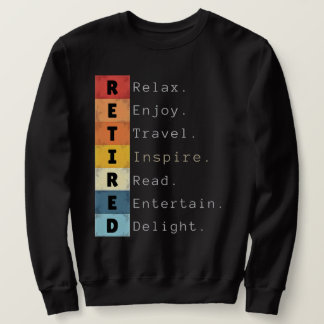 ヴィンテージ2025年退職したおもしろい退職 スウェットシャツ