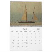 ヴィンテージ2025 カレンダー (3月 2027)