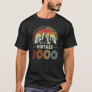 ヴィンテージ22歳2000年22番目の誕生日を見男性へる Tシャツ