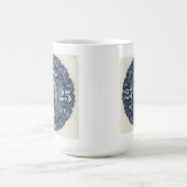 ヴィンテージ25cビール収入印紙マグ コーヒーマグカップ (中央)