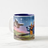 ヴィンテージ3の賢者のマグ ツートーンマグカップ (正面左)