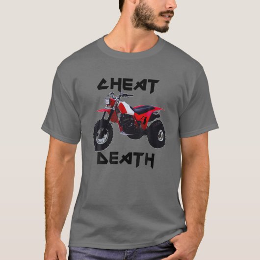 ヴィンテージ3輪車横死 Tシャツ (正面)