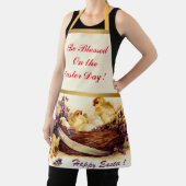 ヴィンテージ3鶏と卵イースター エプロン (インサイチュ)