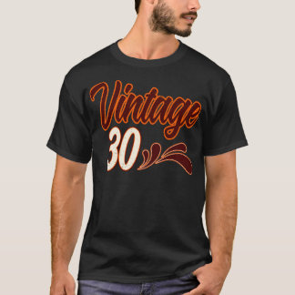 ヴィンテージ30歳誕生日 Tシャツ