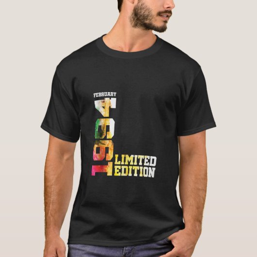 ヴィンテージ30誕生日I限定版1999年2月 Tシャツ (正面)
