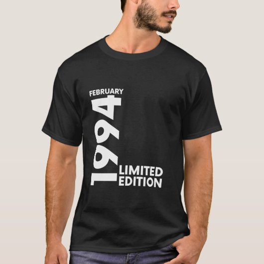 ヴィンテージ30誕生日I限定版1999年2月 Tシャツ (正面)