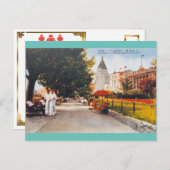 ヴィンテージ30s上海シーンブンパークサスーンハウス ポストカード (正面/裏面)