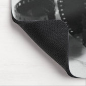 ヴィンテージ35 mmフィルムストリップ(白黒) マウスパッド (コーナー)
