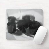 ヴィンテージ35 mmフィルムストリップ(白黒) マウスパッド (マウス)