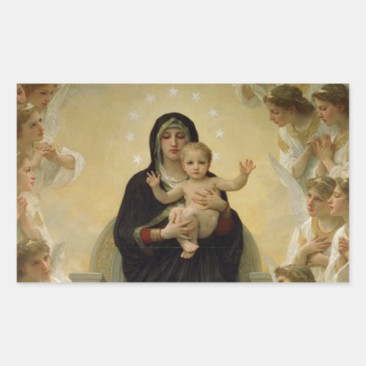 ヴィンテージ3 長方形シール (正面)