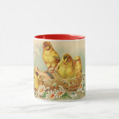 ヴィンテージ4チキンイースターホリデイ マグカップ (中央)