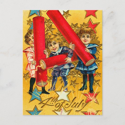 ヴィンテージ4日（7月） ポストカード (正面)