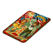 ヴィンテージ4日（7月） マグネット (左側)