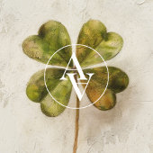 ヴィンテージ4葉クローバーアートSt patricksシャームロック ポスター