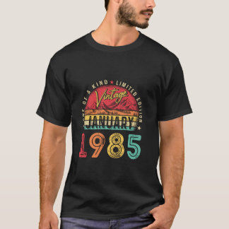 ヴィンテージ40歳ギフトヴィンテージ1985年1月 Tシャツ