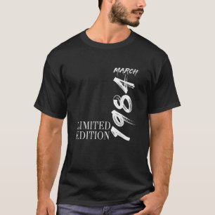 ヴィンテージ40誕生日I限定版1984年3月P Tシャツ