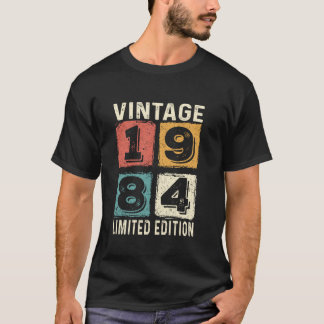 ヴィンテージ40th誕生日ギフトヴィンテージ1984 40歳 tシャツ