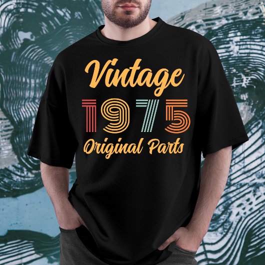 ヴィンテージ40th 50th 60th 70th 80th誕生日パーティー tシャツ