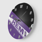 ヴィンテージ426ヘミデザイン時計 ラージ壁時計 (傾斜)