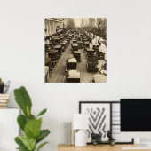 ヴィンテージ42nd通りニューヨークシティフォトサーカ1918 ポスター (ホームオフィス)