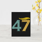 ヴィンテージ47トランプヘア1 カード (黄色い花)