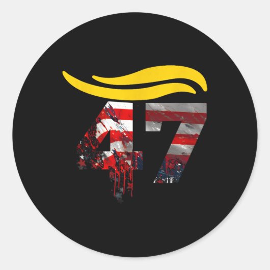ヴィンテージ47トランプヘア6 ラウンドシール (正面)