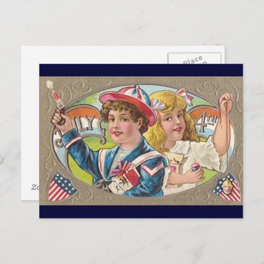 ヴィンテージ4 ポストカード (正面/裏面)