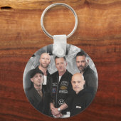 ヴィンテージ5人組ボーイ・バンド キーホルダー (正面)