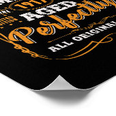 ヴィンテージ5月105誕生日ギフト105歳の男性 ポスター (角)