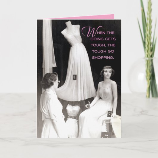 ヴィンテージ50の購入者：こ得れ！勇気付けられる カード (正面)