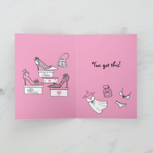 ヴィンテージ50の購入者：こ得れ！勇気付けられる カード (内部)