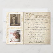 ヴィンテージ50周年記念祝賀会 招待状 (正面)
