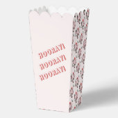 ヴィンテージ50年代ピンクレトロ子供誕生日パーティー フェイバーボックス (裏面)