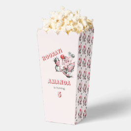 ヴィンテージ50年代ピンクレトロ子供誕生日パーティー フェイバーボックス