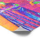 ヴィンテージ50sアトランティックシティボードウォークレトロポパーツ ポスター (角)