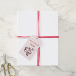 ヴィンテージ50sハッピーバースデー子パーティー名 ギフトタグ